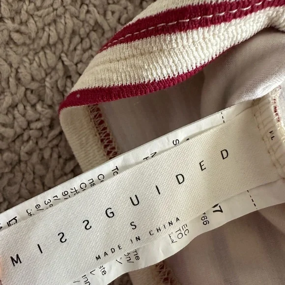 MIZZGUIDED Striped Off-Shoulder Top - Picture 10 of 11